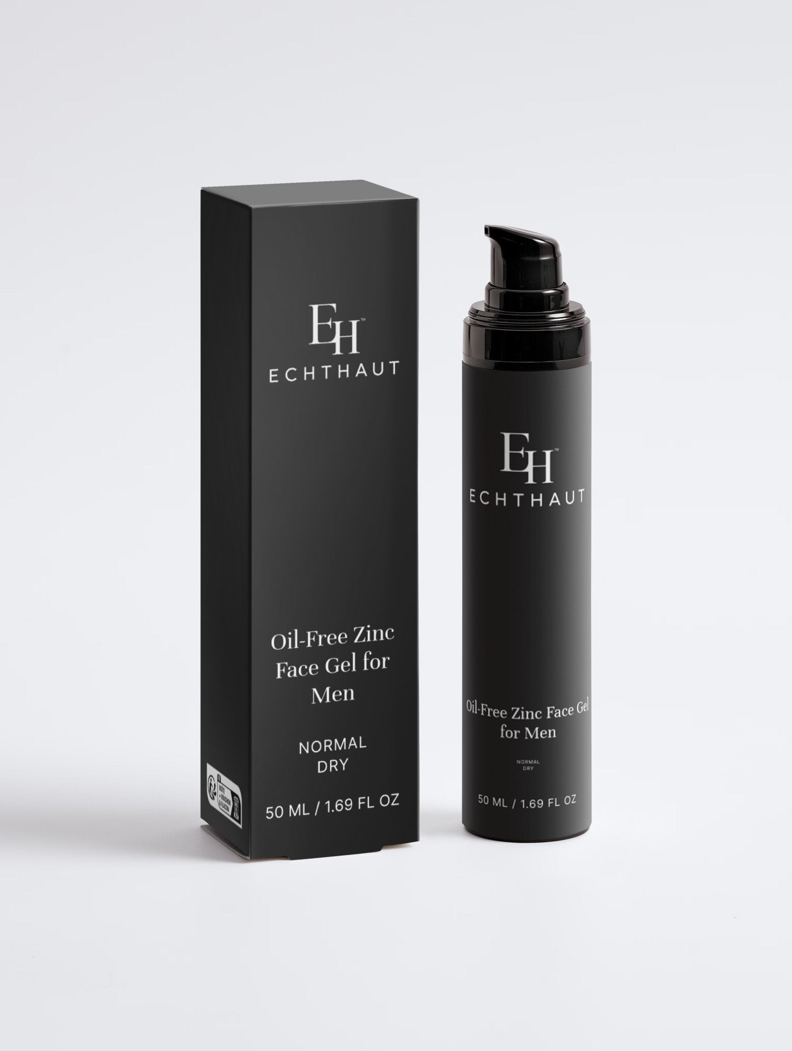 Oil-Free Zinc Face Gel for Men - ECHTHAUT