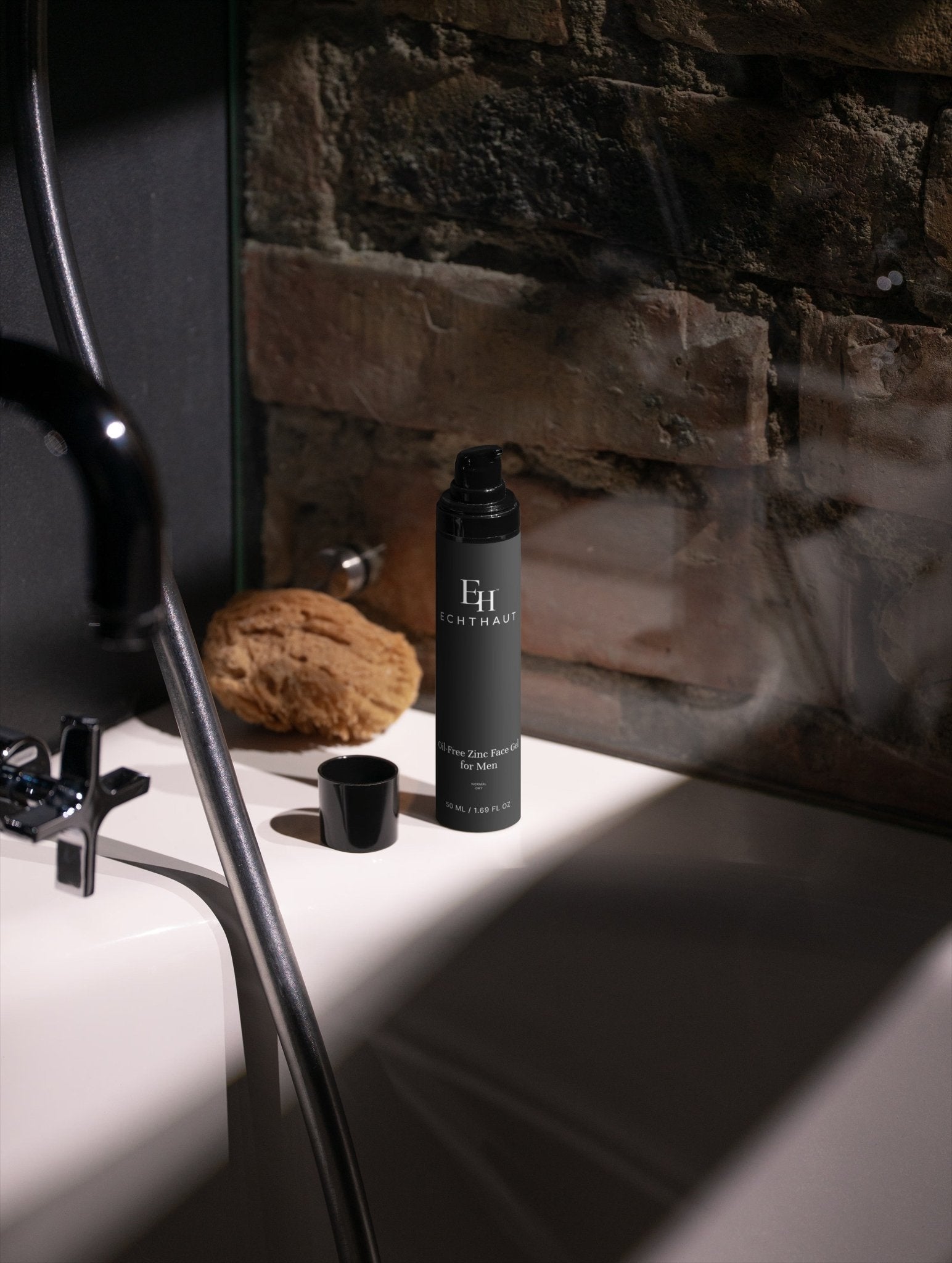 Oil-Free Zinc Face Gel for Men - ECHTHAUT