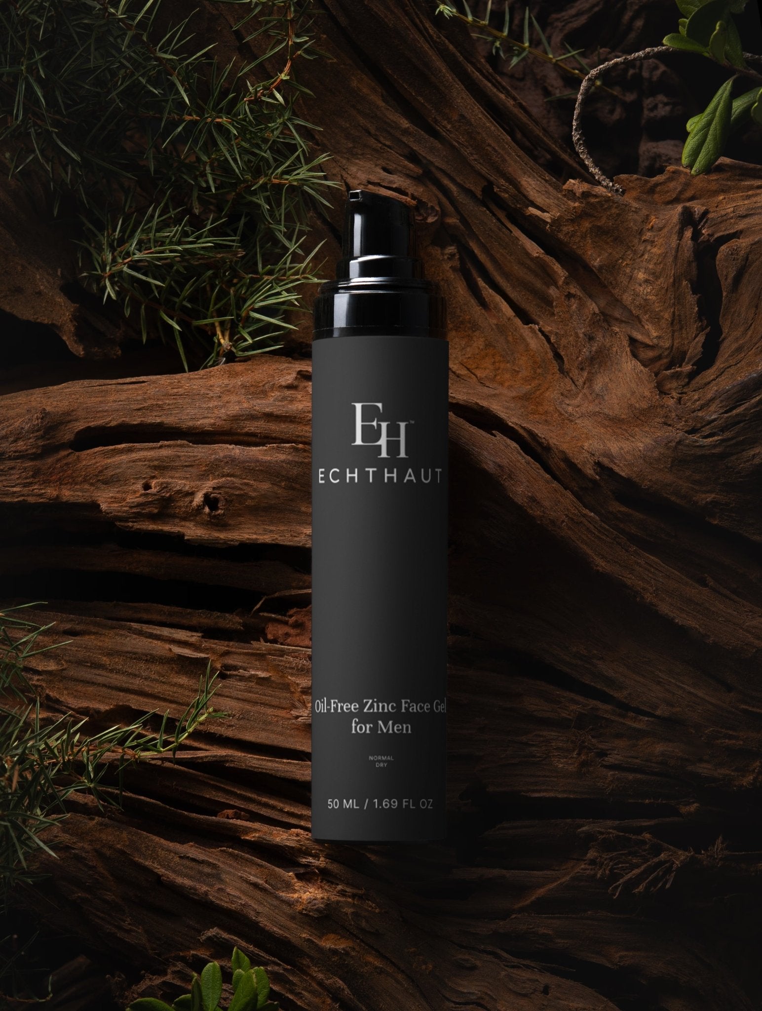 Oil-Free Zinc Face Gel for Men - ECHTHAUT